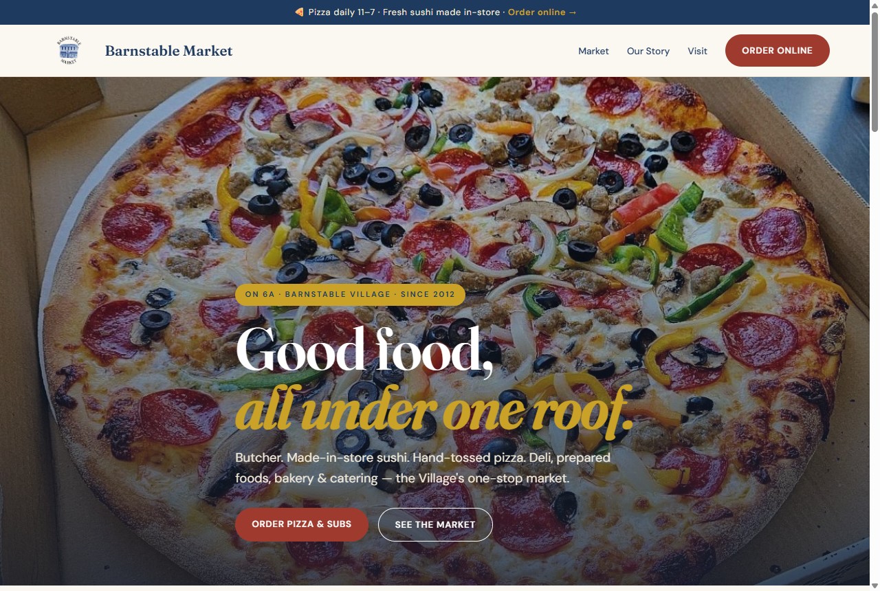 Market-Fresh concept preview